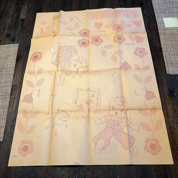 Vintage 50s 60s 70s 80s Large Lot Iron On Applique Embroidery Sewing Patterns - Picture 11 of 13